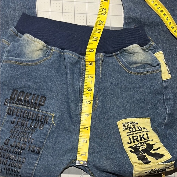 Blue Classic Jeans with Natural Fading - Picture 11 of 11